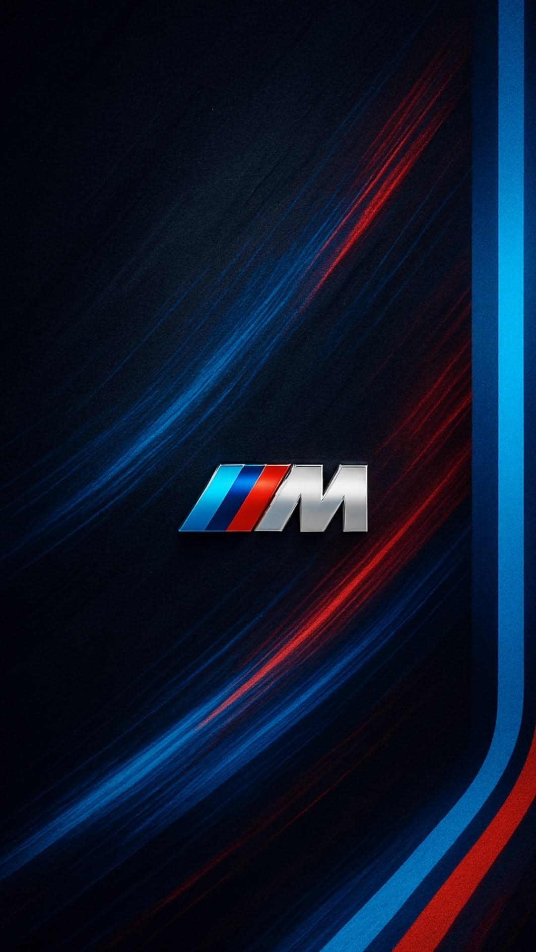 BMW M Sport Logo Dark Neon Design