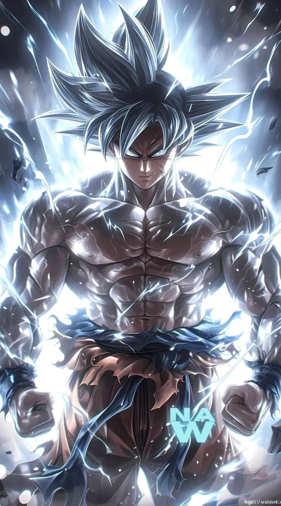 Goku Ultra Instinct Power Up