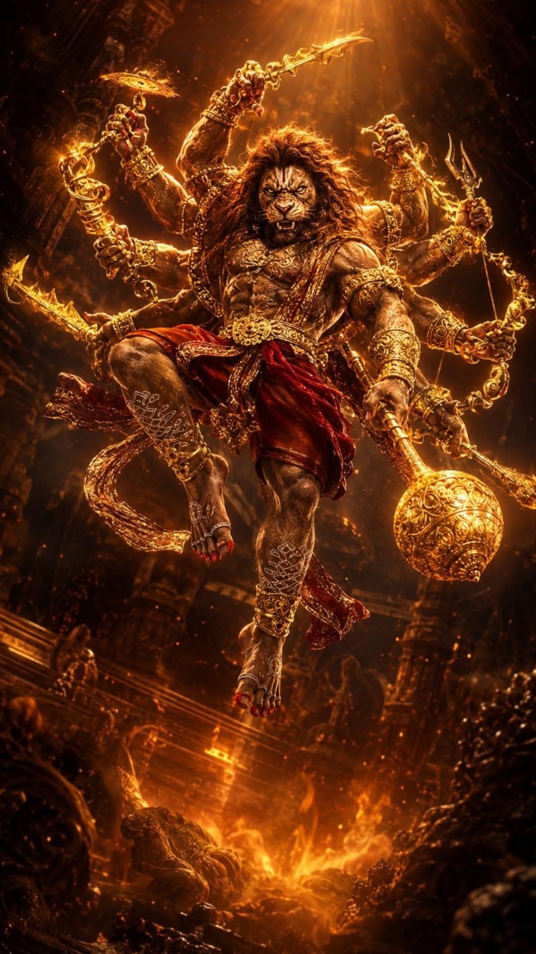 Narsimha HD wallpaper