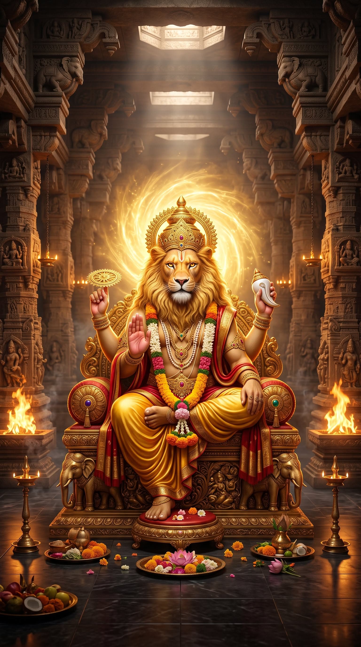 Narsimha HD wallpaper