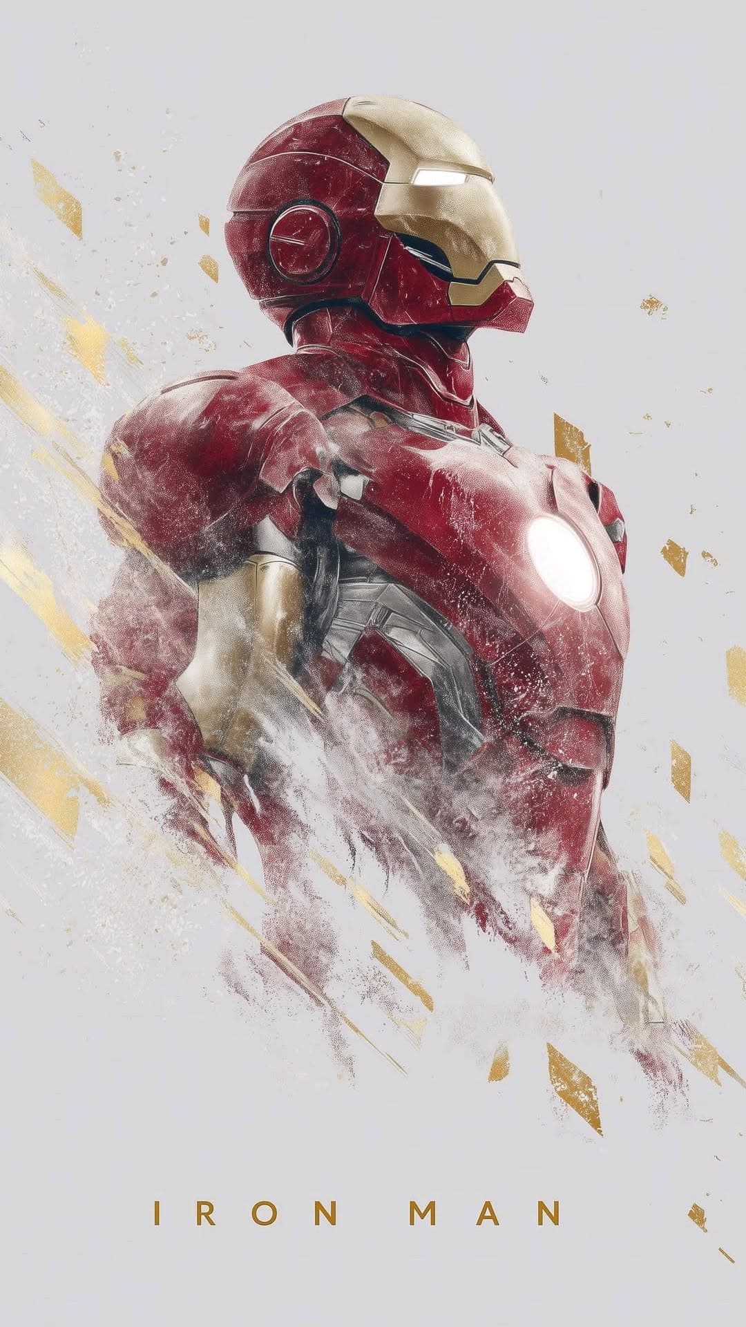 Iron Man Red Armor Suit