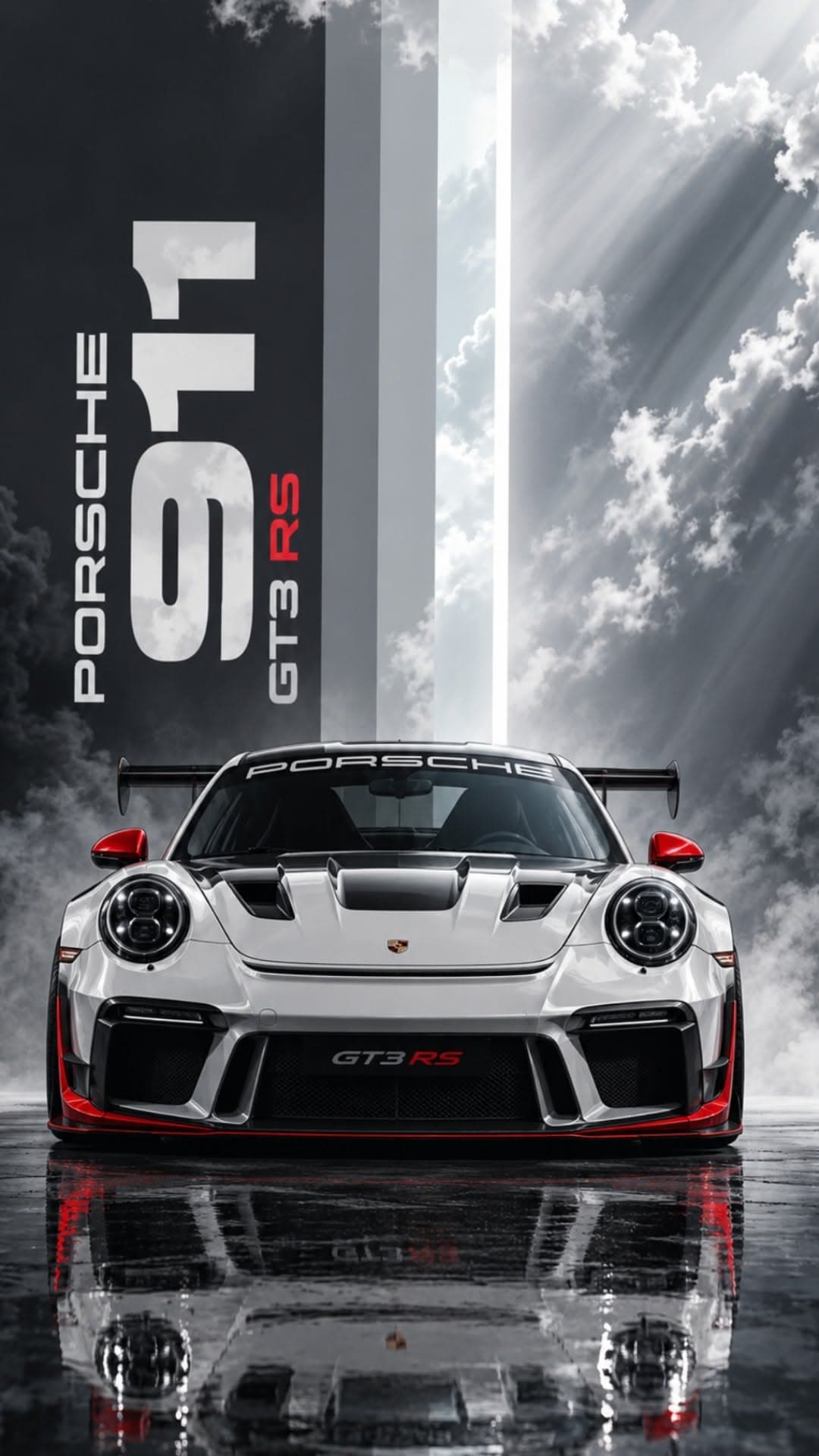 Porsche 911 GT3 RS Front View
