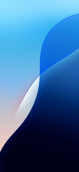Modern Blue Wave Abstract Wallpaper Design