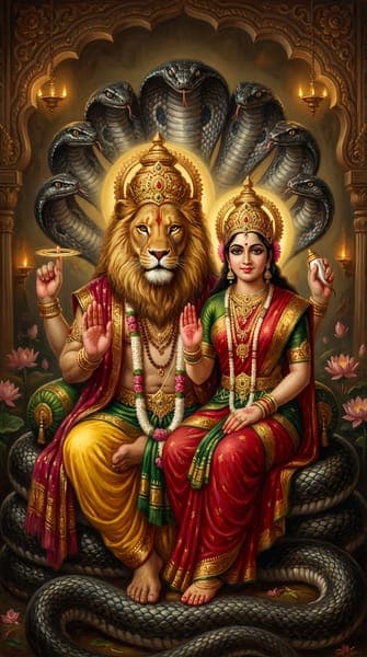 Narsimha HD wallpaper