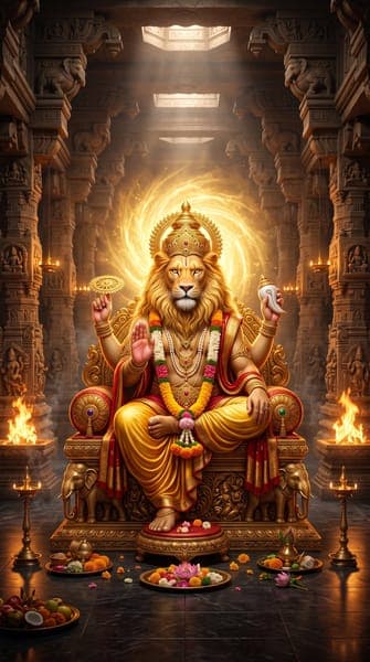 Narsimha HD wallpaper