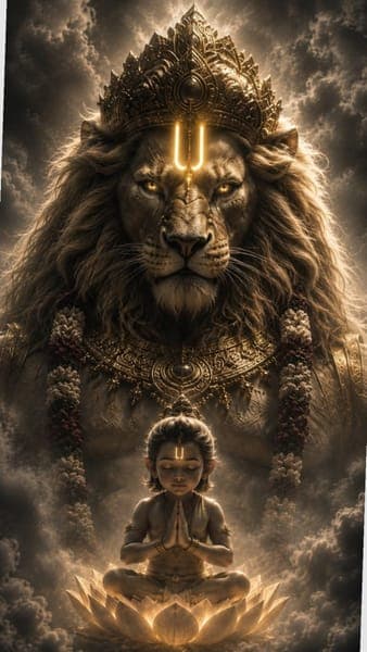Narsimha HD wallpaper