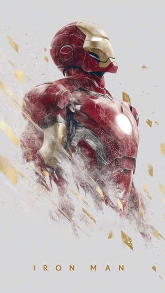 Iron Man Red Armor Suit