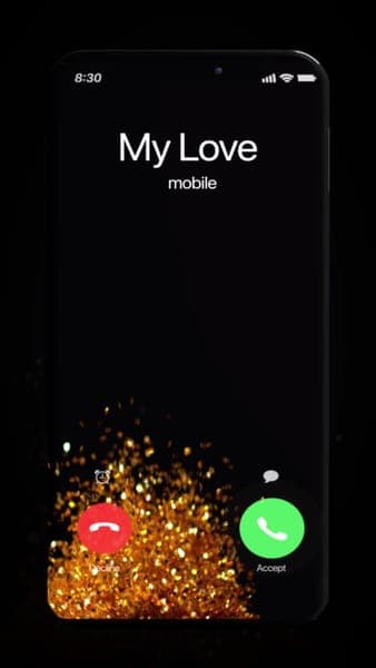 My Love Incoming Call Screen