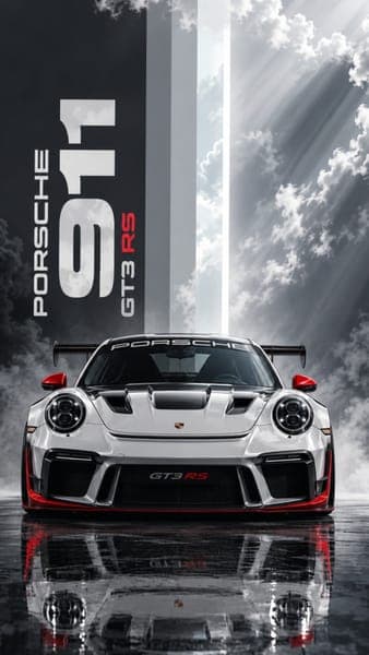 Porsche 911 GT3 RS Front View