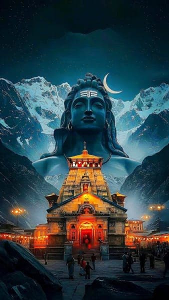 Lord Shiva at Kedarnath Temple